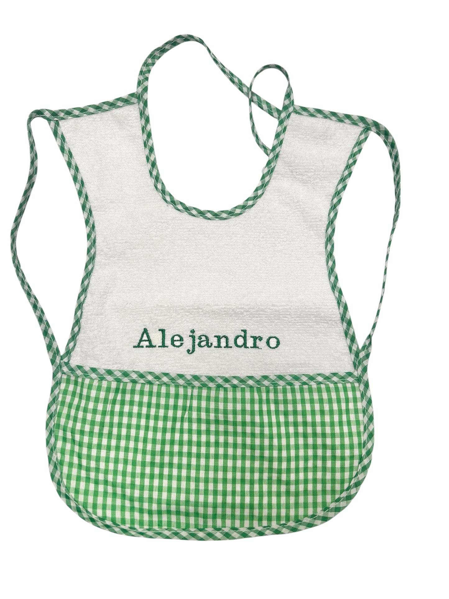 Babero personalizado Alejandro