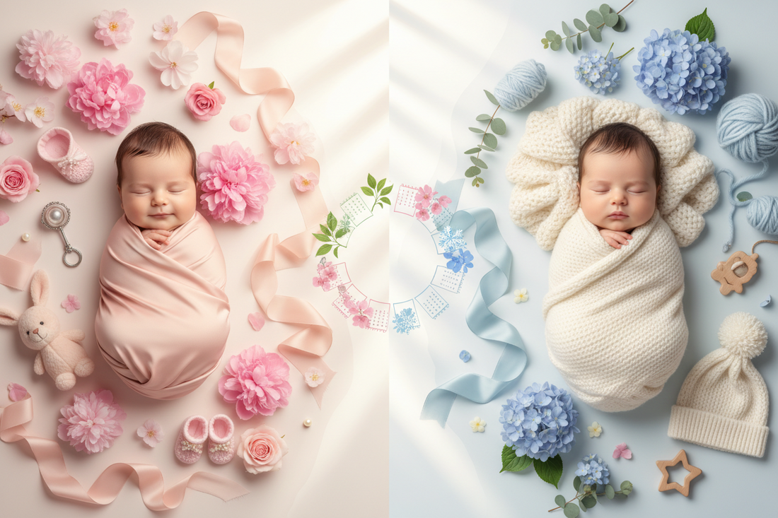 🔵🩷 ¿En qué mes nacen más niños y en cuál más niñas? La curiosa estadística que sorprende a todos