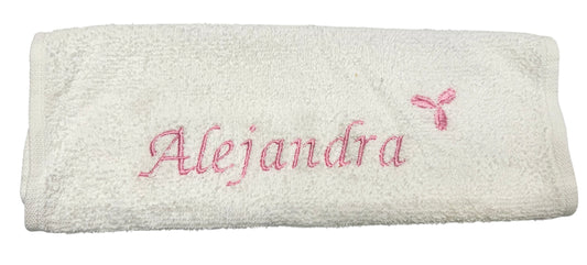 Toalla personalizada Alejandra