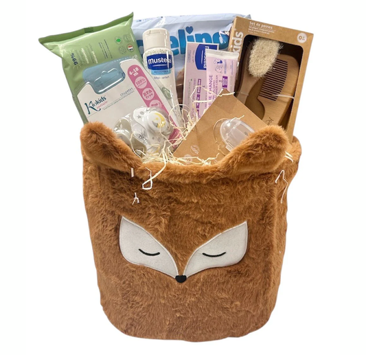 Canastilla regalo nacimiento baby fox