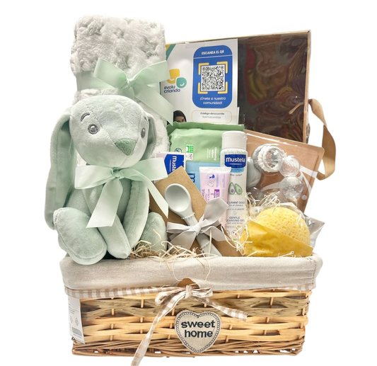 Canastilla nacimiento bebé Musty