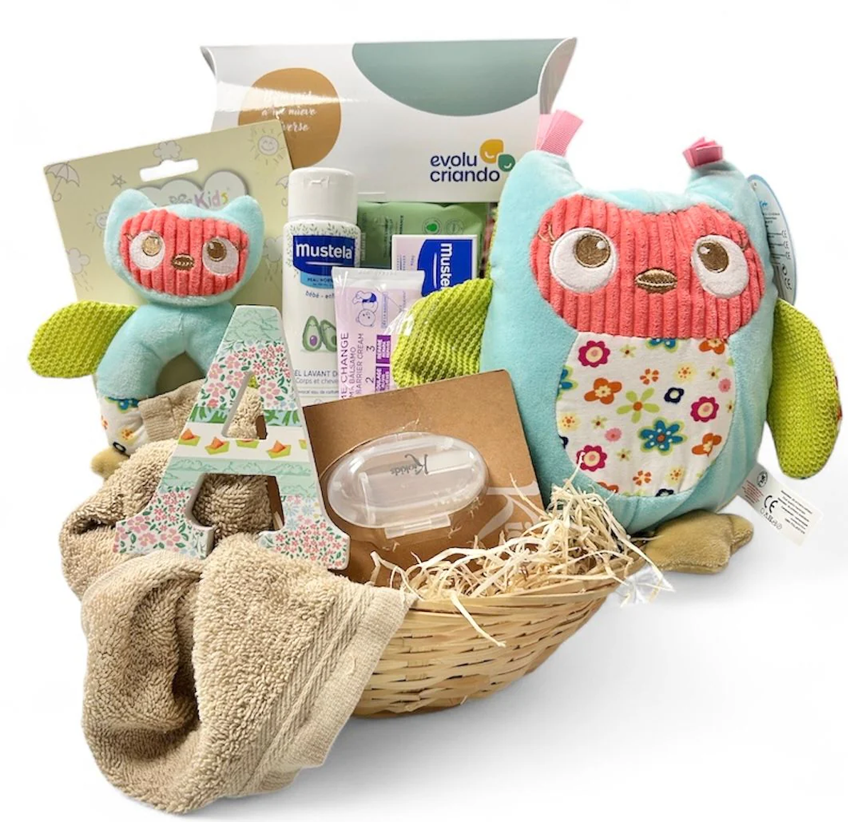 Canastilla buho Evolucriando