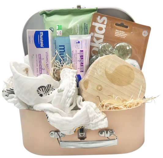 Cesta regalo bebé primeros días