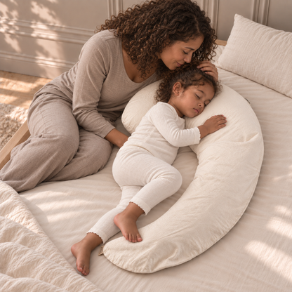 Almohada Luna® 🌙 Ayuda a dormir solitos. Ideal para peques con muchos despertares