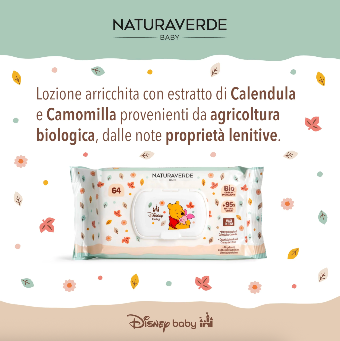 Canastilla Baby Winnie the Pooh – Regalo Recién Nacido con Mustela