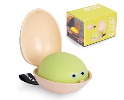 Luz Nocturna Infantil Pistacho | Lámpara Quitamiedos con Temporizador