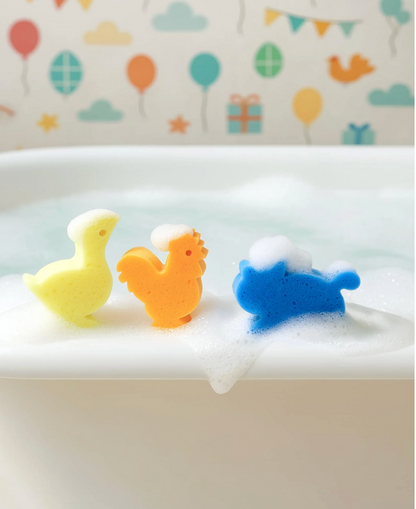 Esponja Baño Infantil Forma Animal | MartiniSPA Kids Fattoria Collection