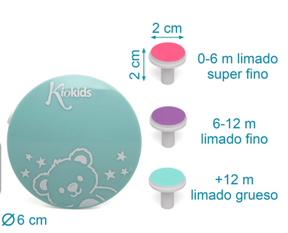 Set de manicura eléctrico para bebé