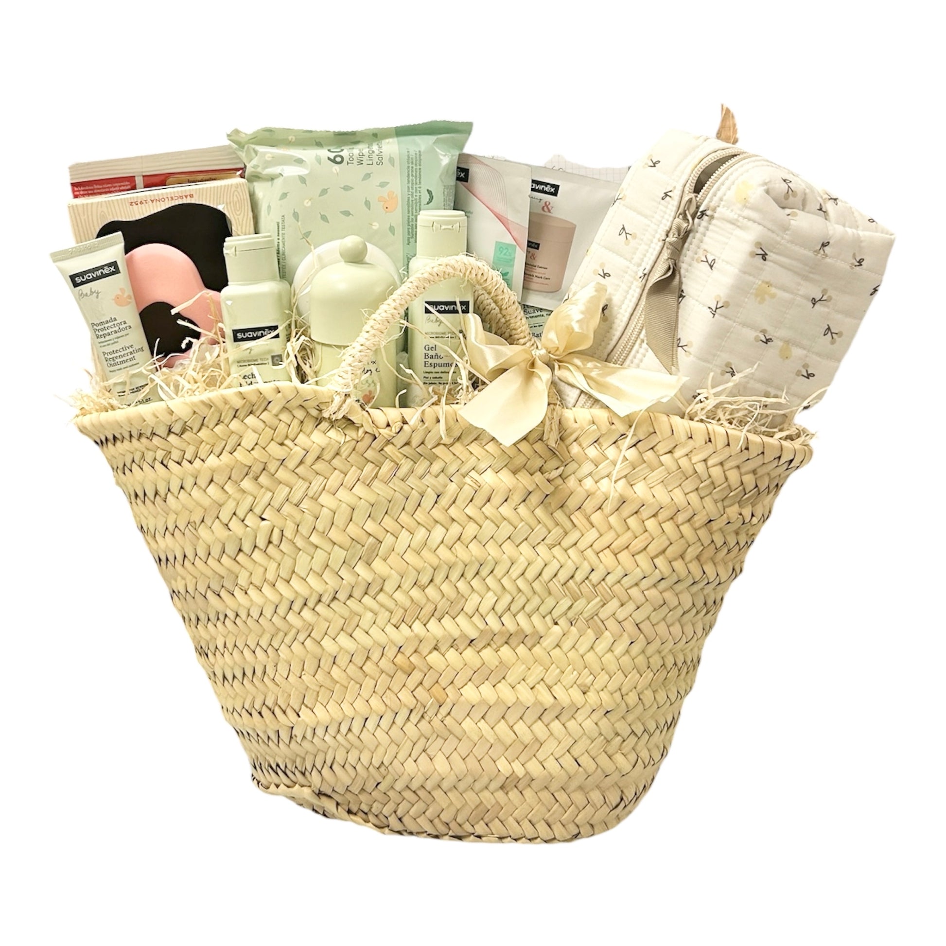 Cesta regalo bebé babyshower