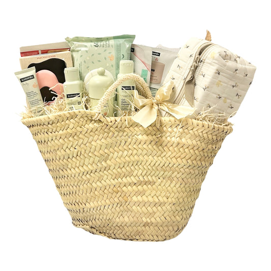 Cesta regalo bebé babyshower