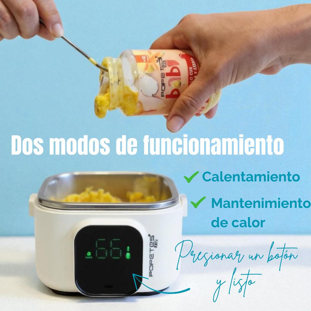 Calienta potitos portátil LUNCH BOX | Popetes Kids