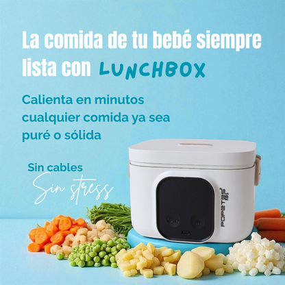 Calienta potitos portátil LUNCH BOX | Popetes Kids