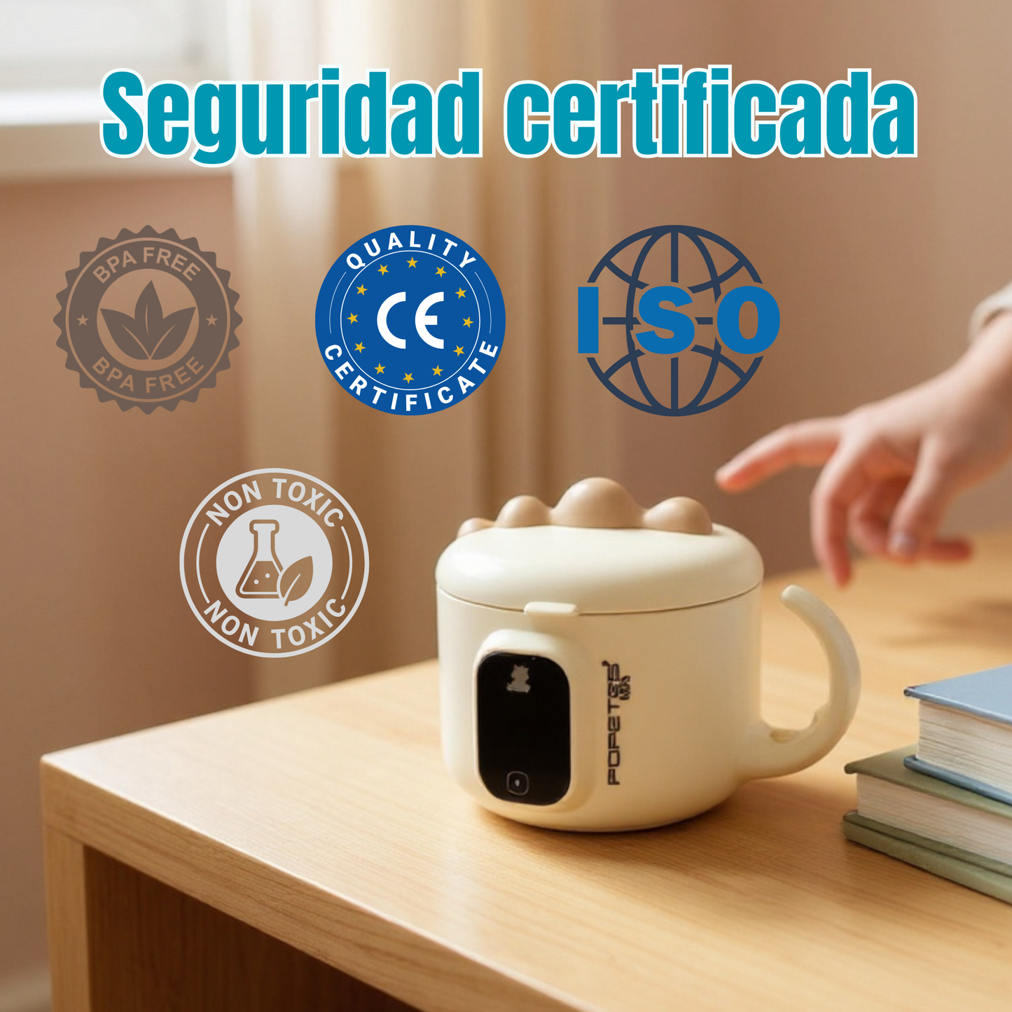 Cuenco Inteligente Portátil RAPTOR | Popetes Kids