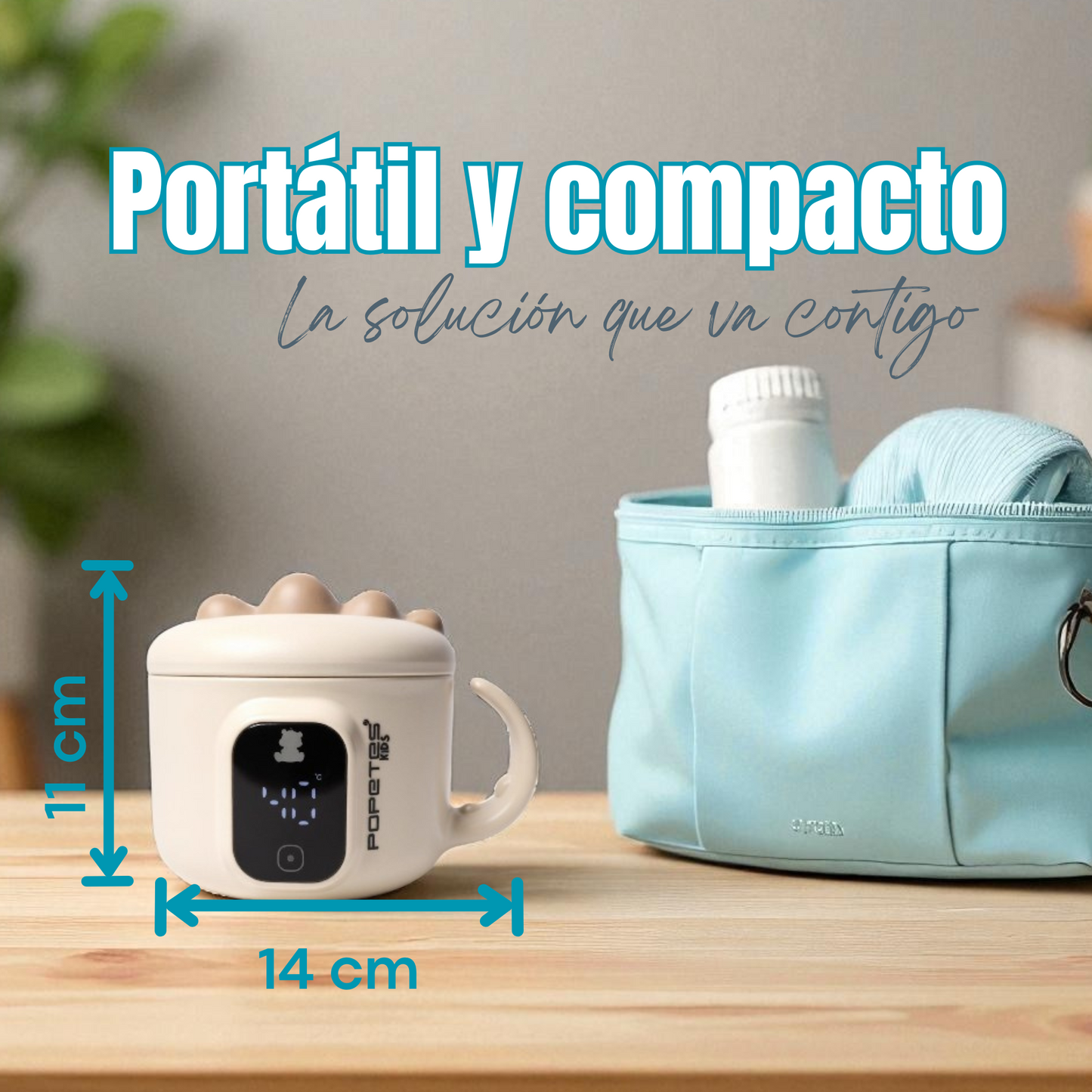 Cuenco Inteligente Portátil RAPTOR | Popetes Kids