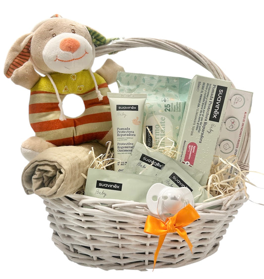Cesta regalo bebé Suavi doggy
