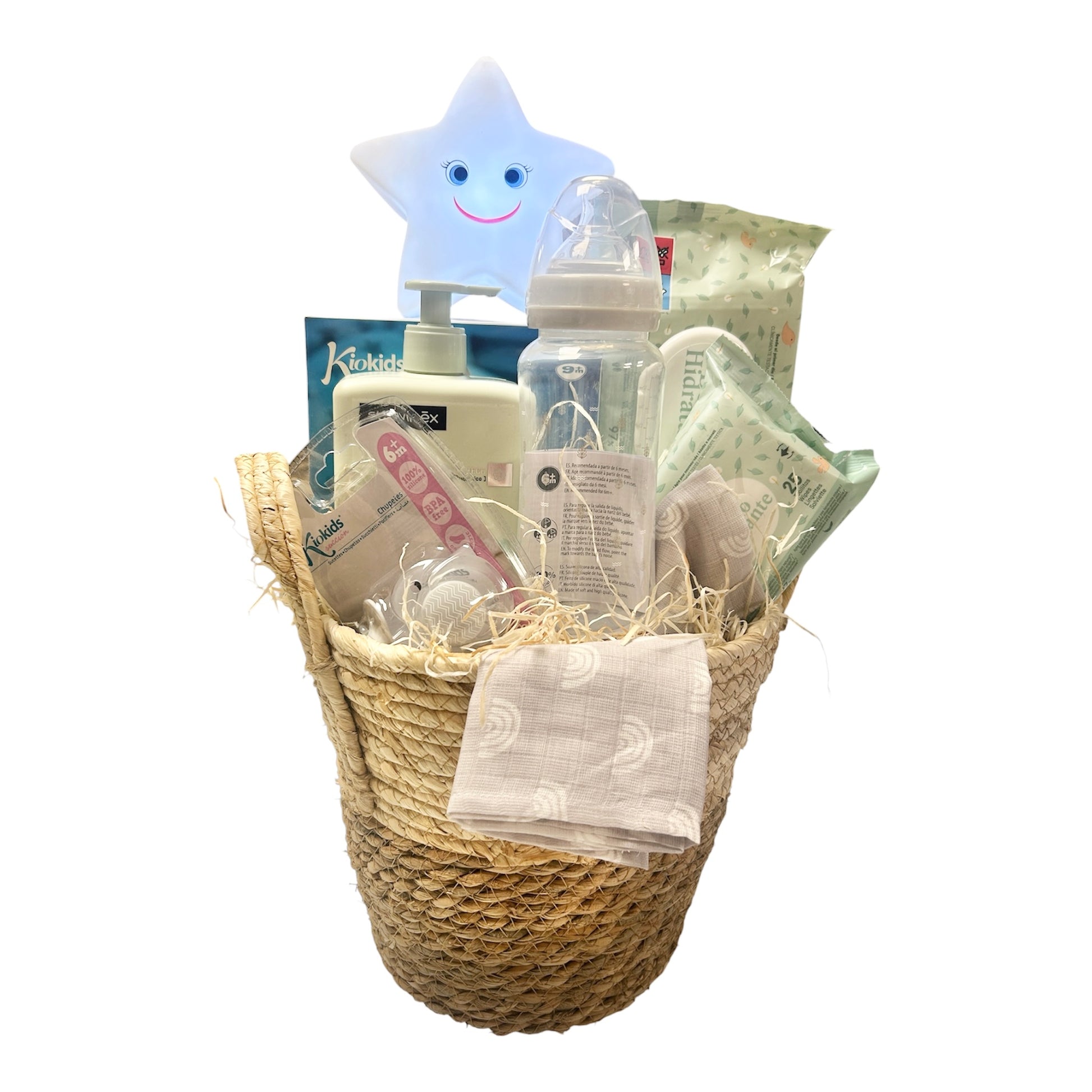 cesta regalo nacimiento bebé