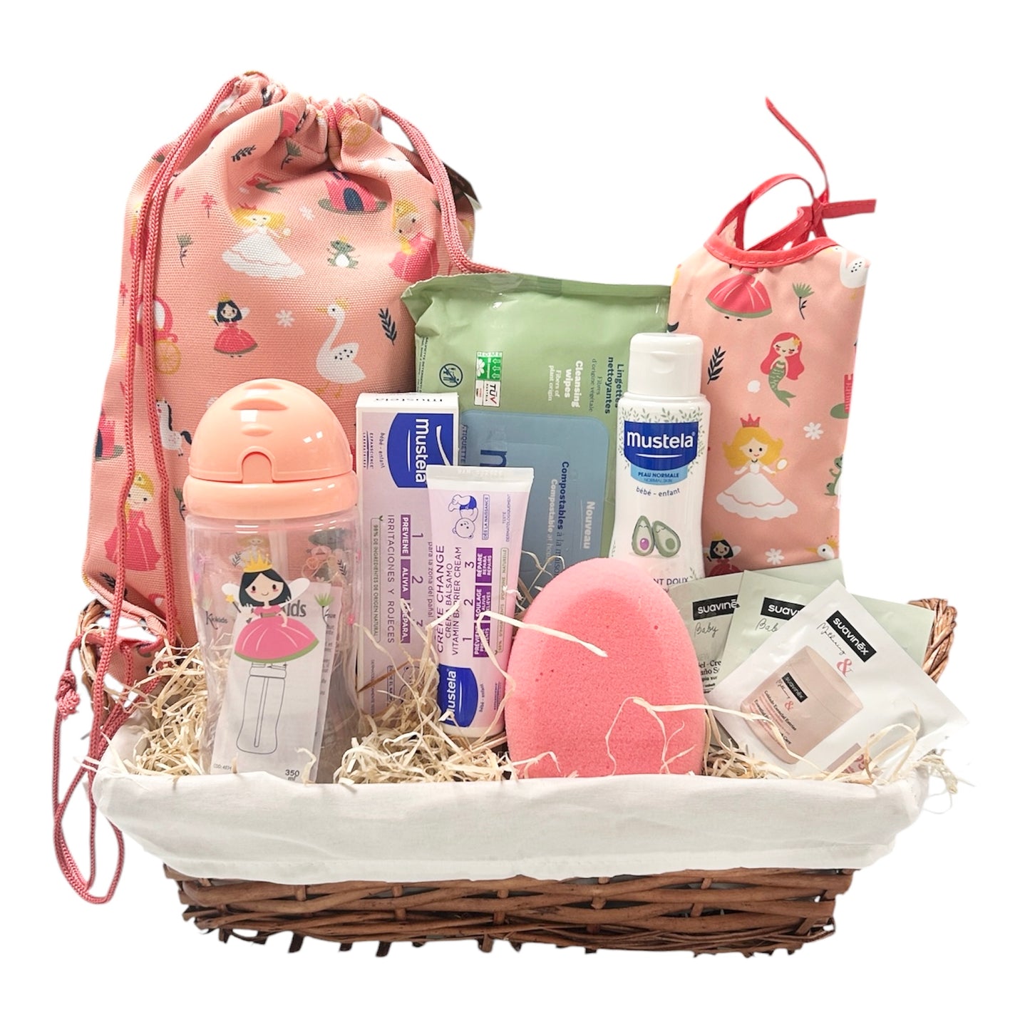 Cesta Regalo Bebé Princesa | Mustela & Sirena