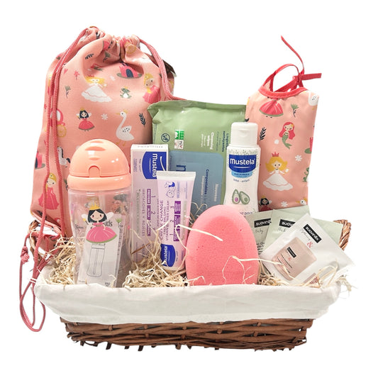 Cesta Regalo Bebé Princesa | Mustela & Sirena