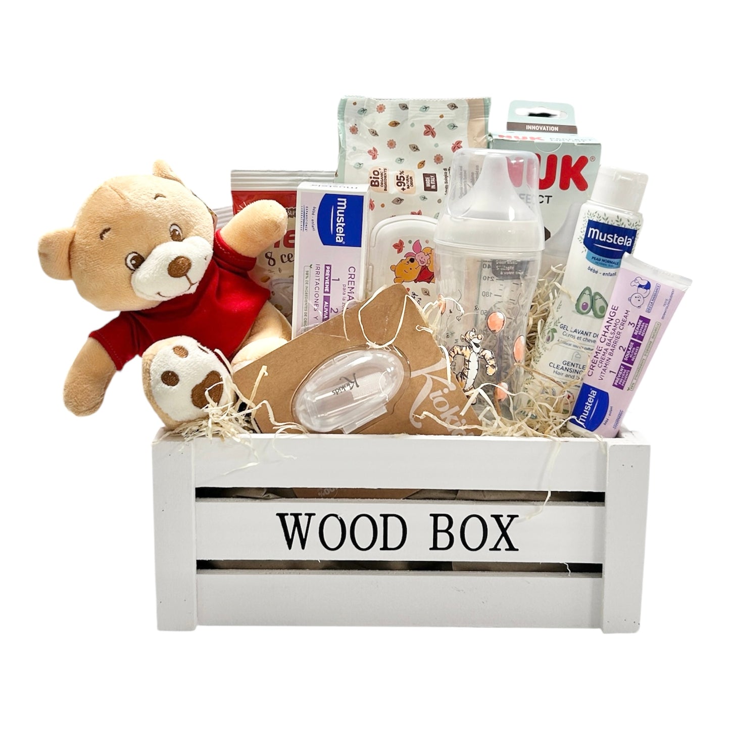 Canastilla Baby Winnie the Pooh – Regalo Recién Nacido con Mustela