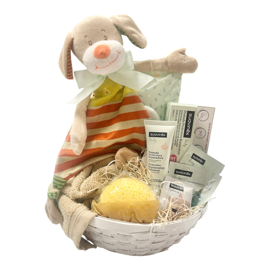 Cesta Regalo Bebé Super Doggy | Canastilla Suavinex
