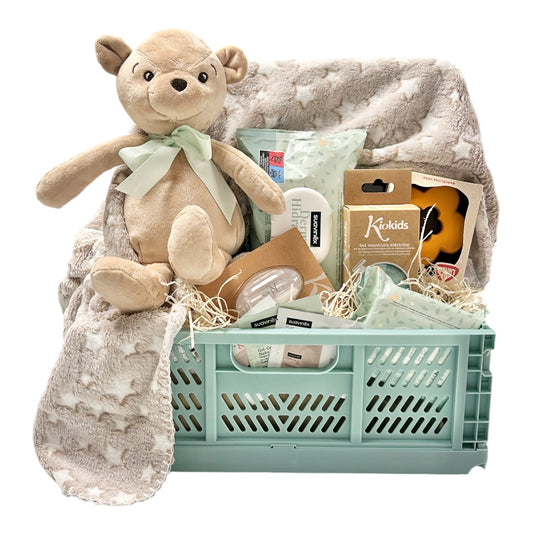 Cesta Regalo Nacimiento Bebé Star — Suavinex & Kiokids