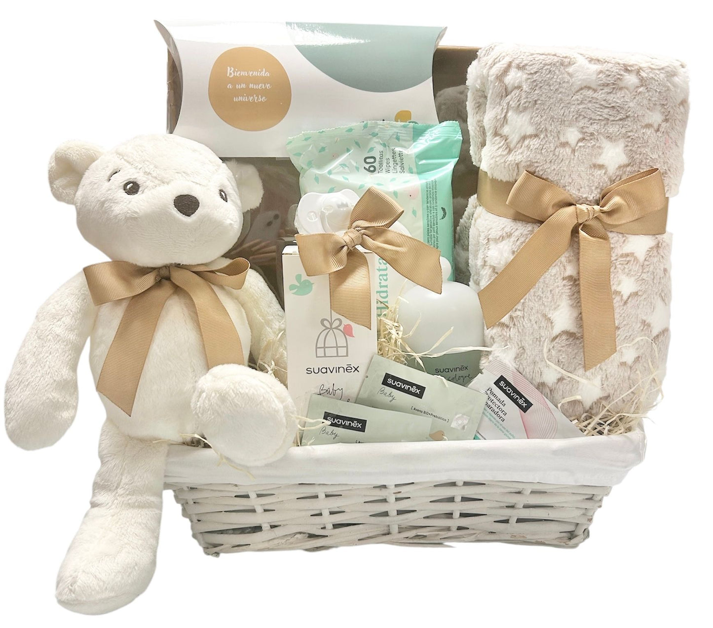 Cesta regalo bebé alegría