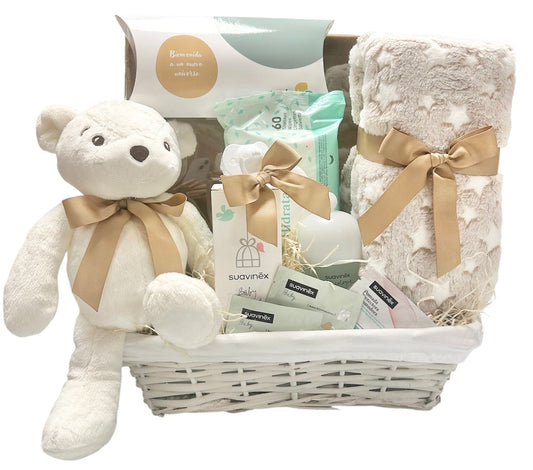 Cesta regalo bebé alegría