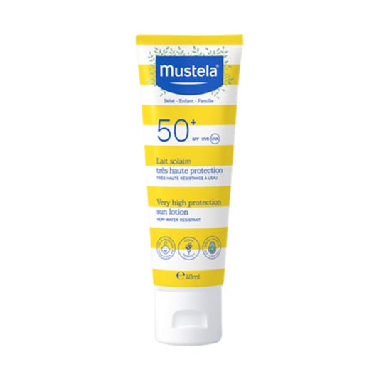 Mustela protector solar para el bebé.