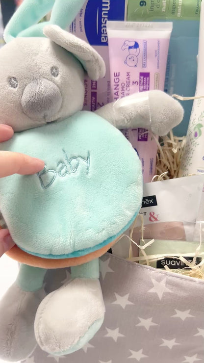 Canastilla Bebé Koala – Regalo Recién Nacido con Mustela