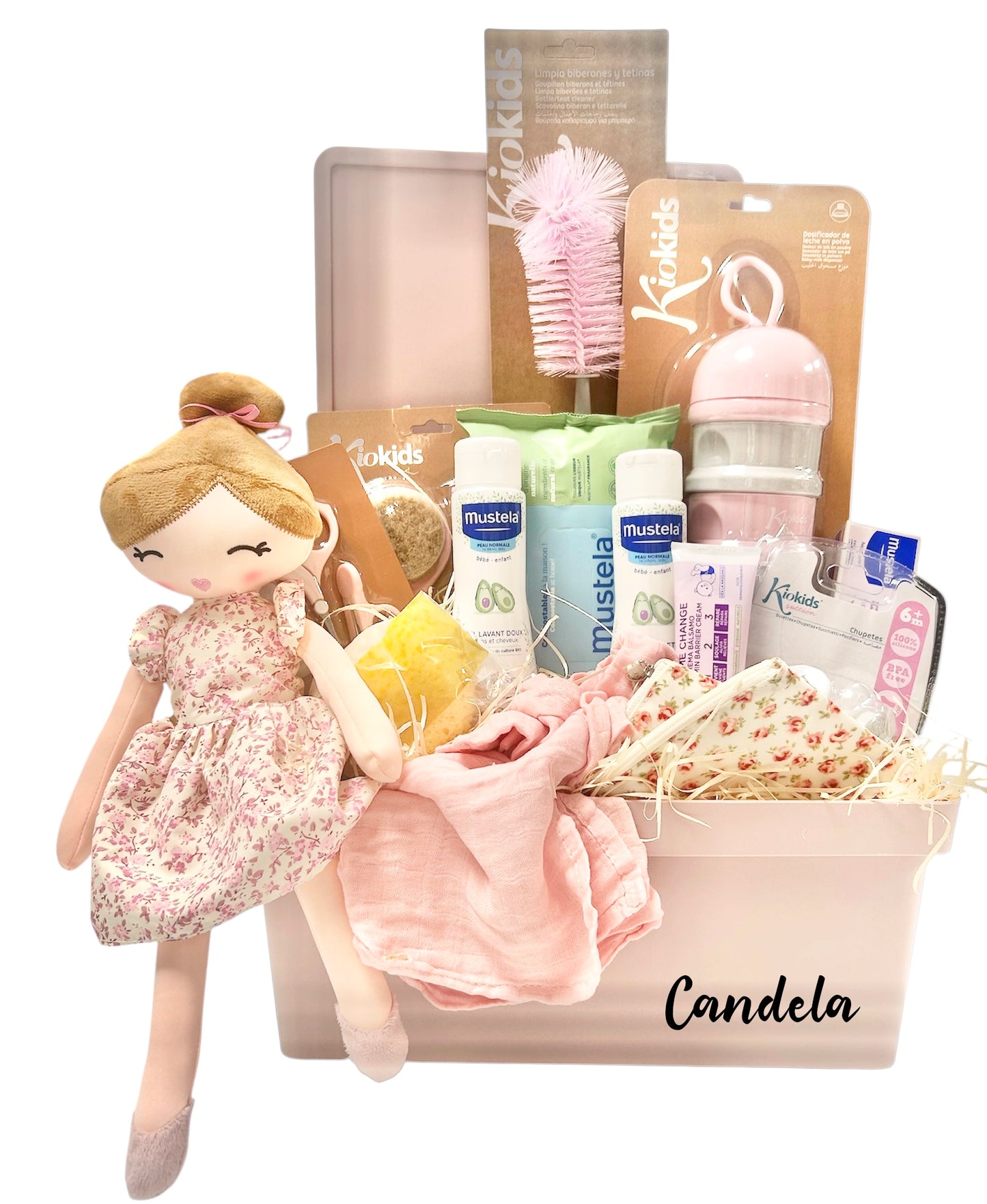 Cesta nacimiento Hola princesa