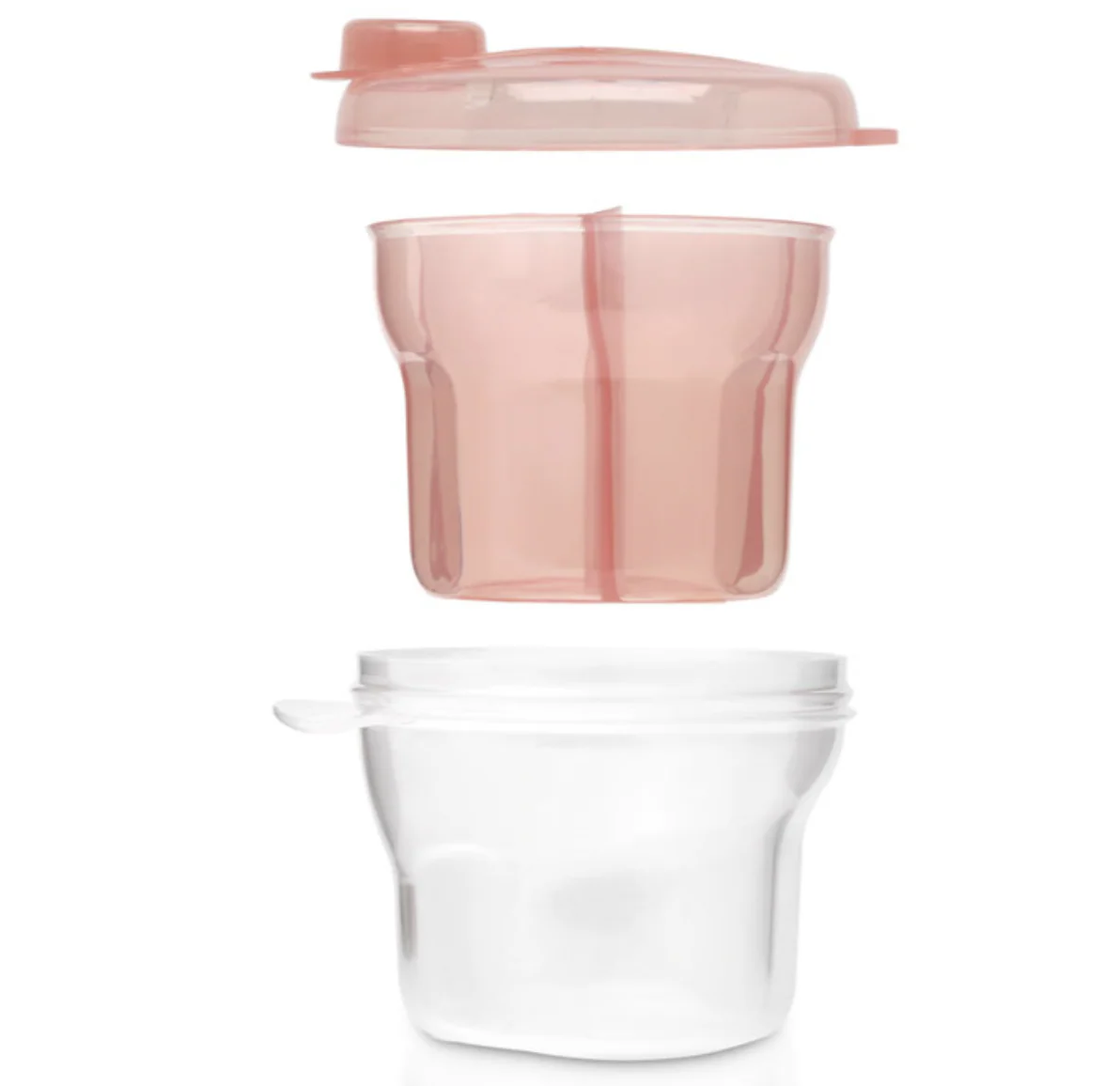 Dosificador leche en polvo rosa