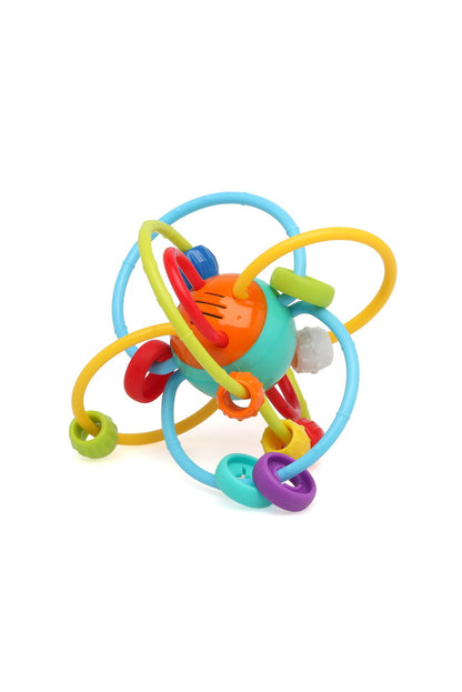 Cesta Regalo Nacimiento Bebé colorida— Mustela, Nuk & Kiokids
