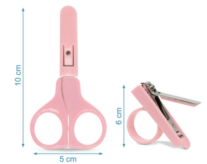 Tijeras de manicura bebé con puntas redondeadas de seguridad