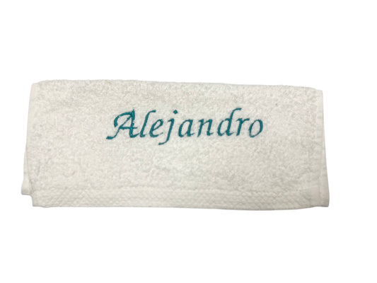 Toalla personalizada Alejandro